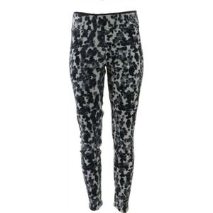 Cuddl duds double plush velor camouflage pull on pants size large black …